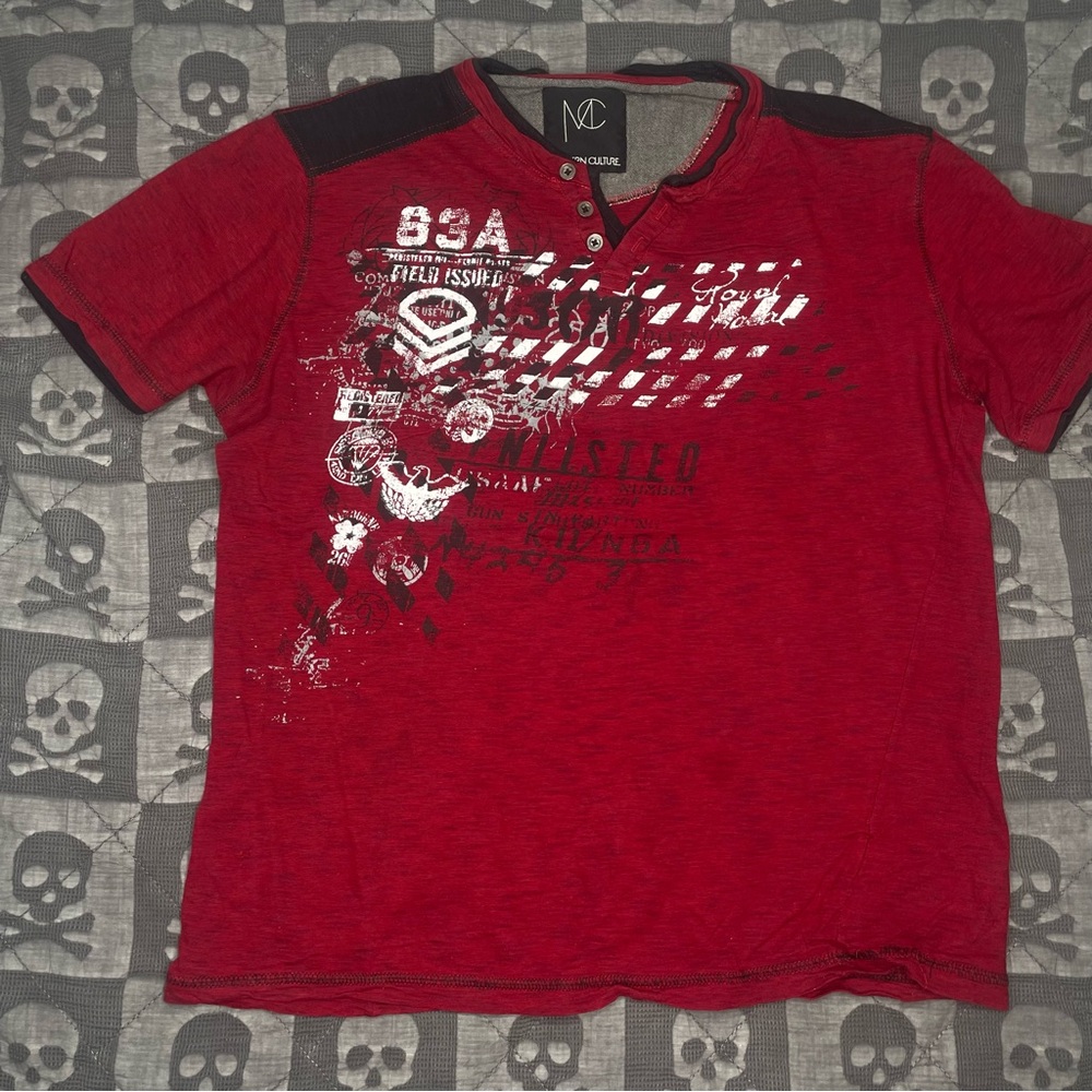 grunge men’s shirt